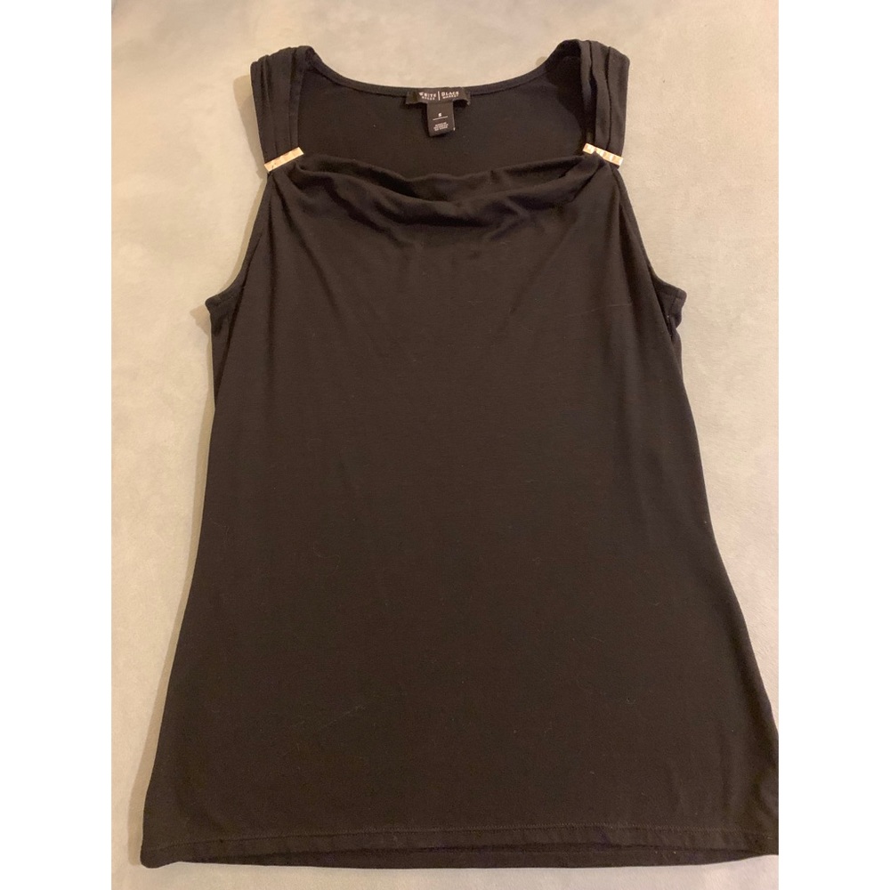 Black Sleeveless Blouse